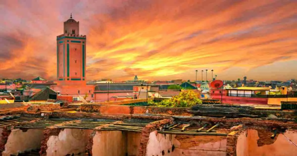Marrakech in Morocco