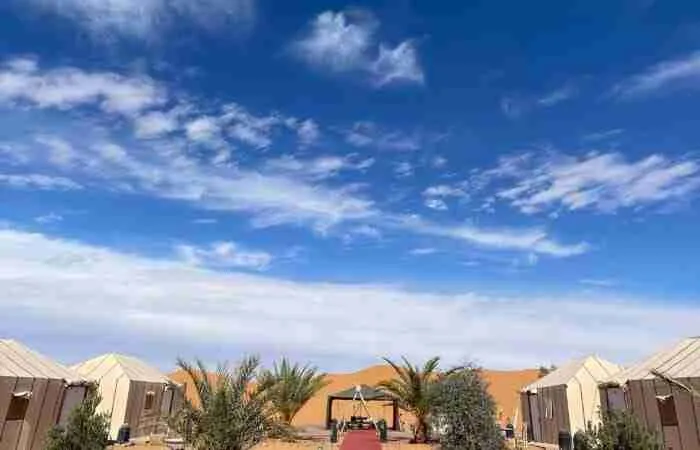 Fin de año en el desierto de Marruecos